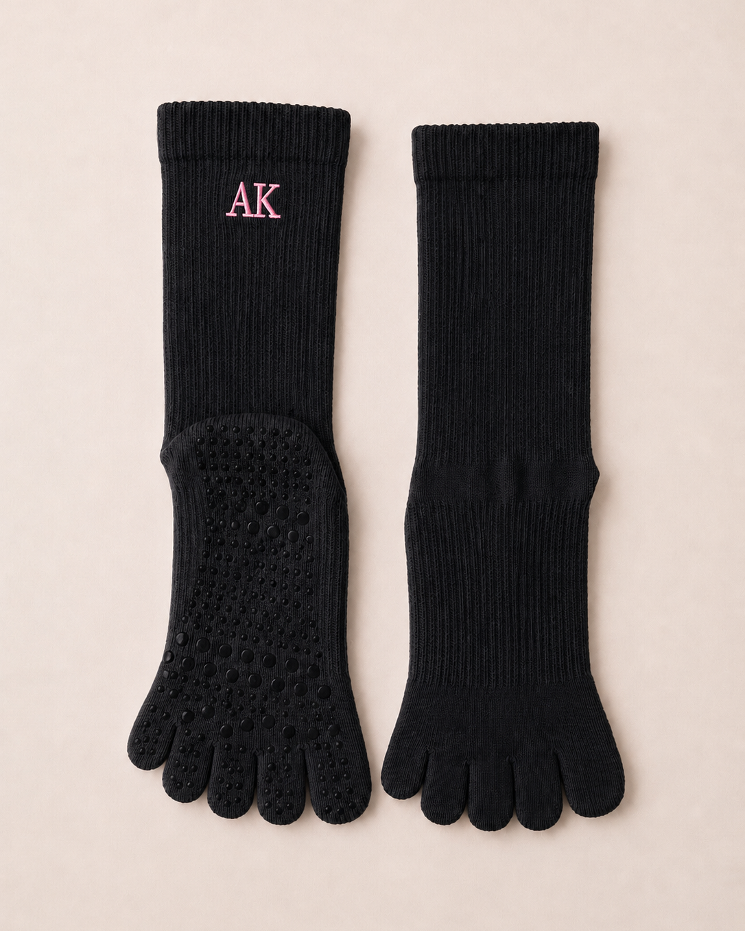 Grip Toe Socks |Black