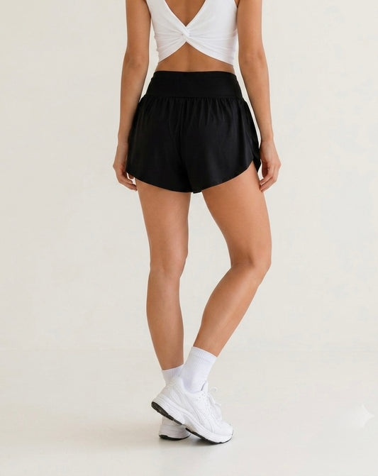 AK Air 2 in 1 Shorts (BLACK)