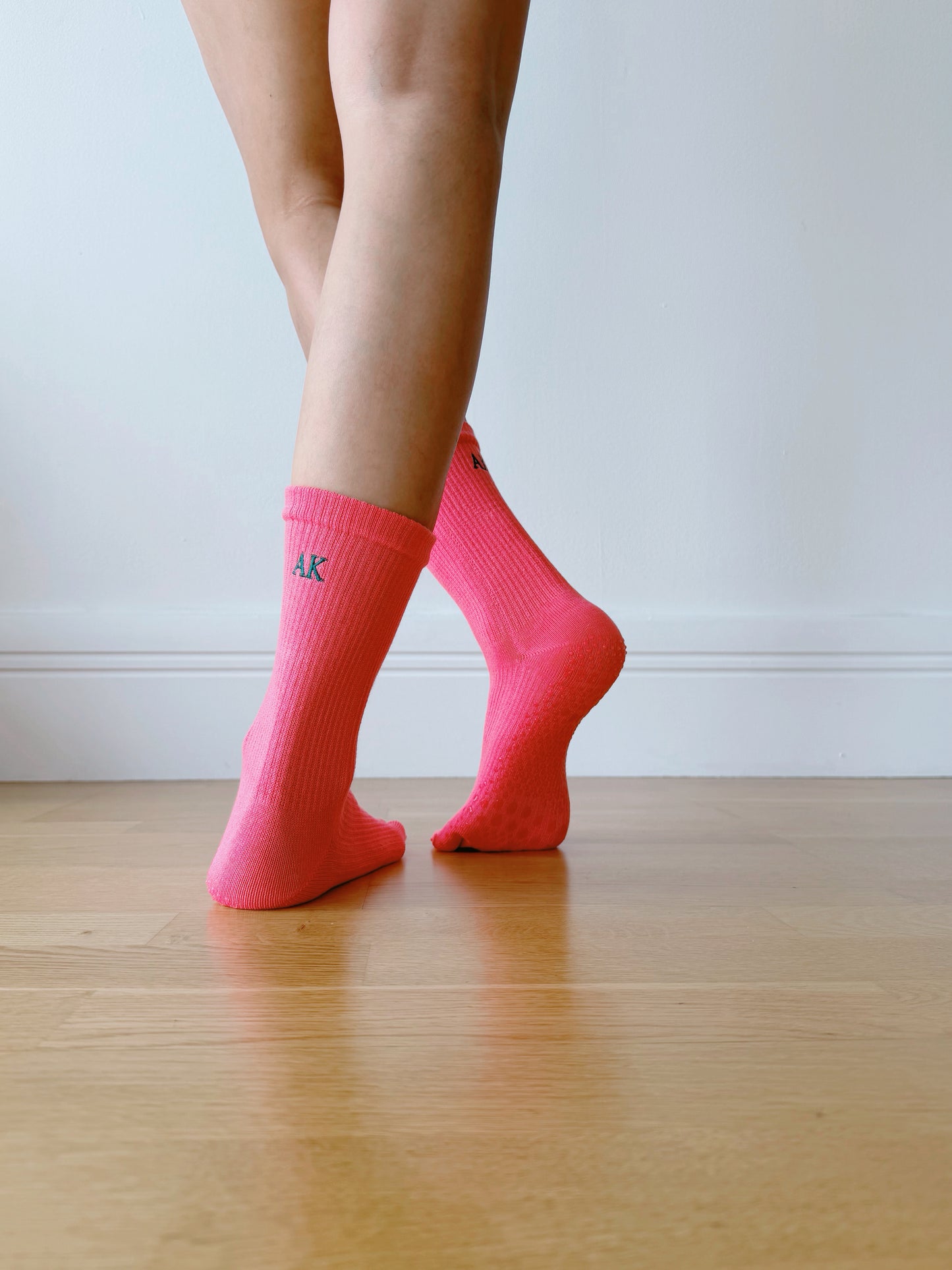 Grip Toe Socks |Pink