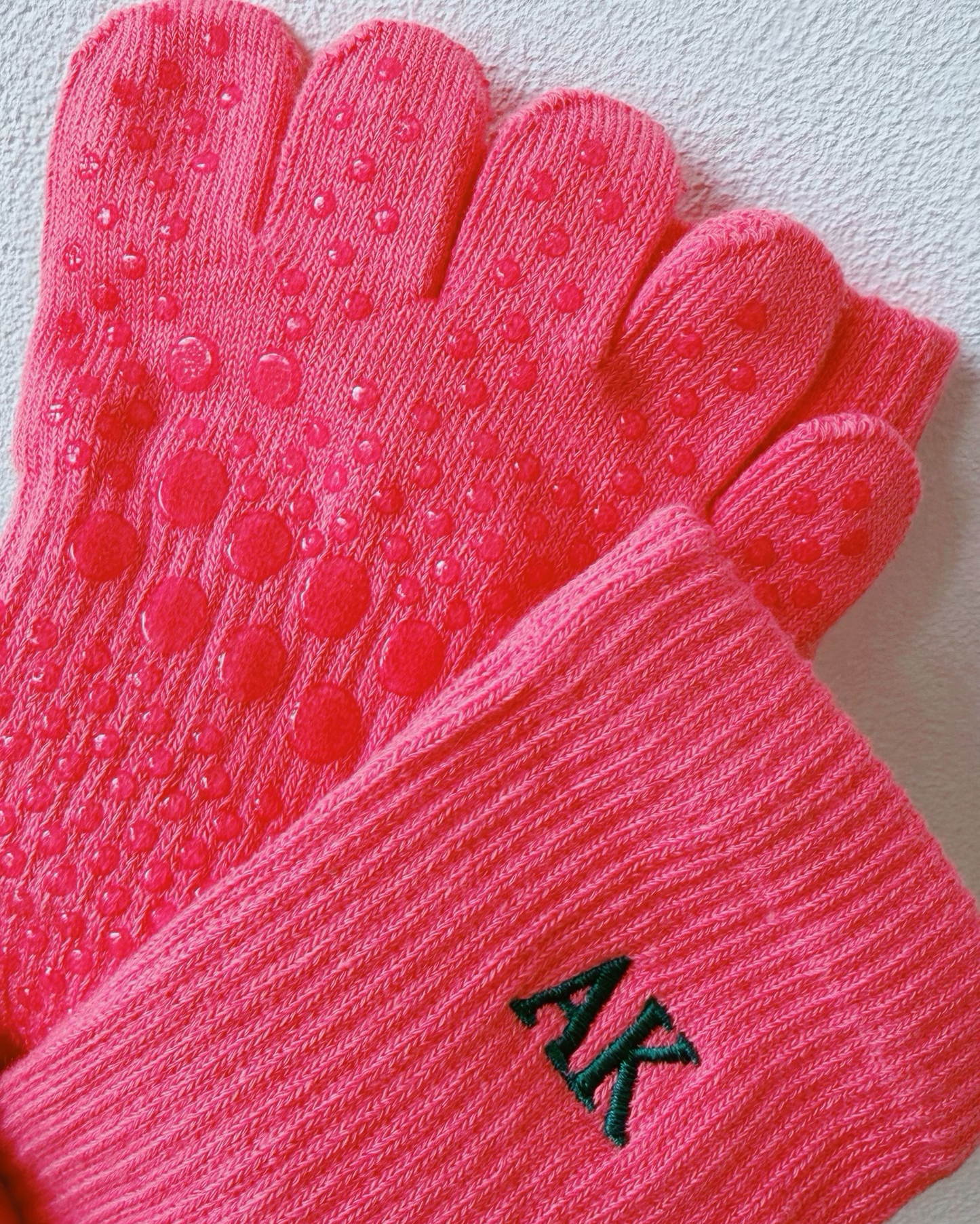 Grip Toe Socks |Pink