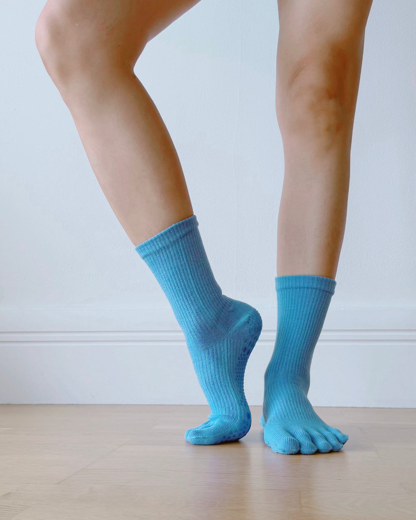 Grip Toe Socks |Blue