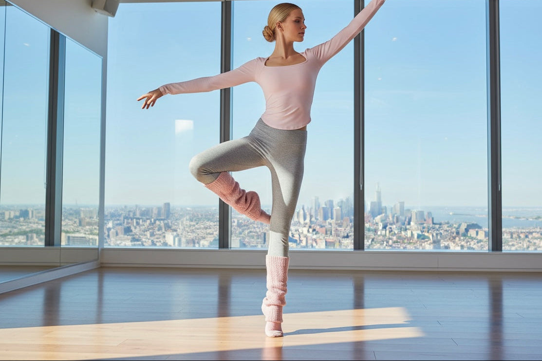 AK SoftSculpt 超舒適長袖運動內衣 - 粉紅色