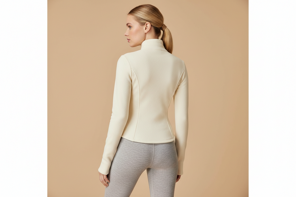 AK 輕量刷毛修身外套